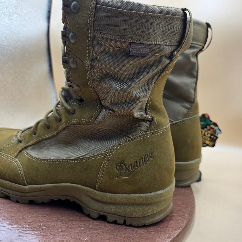 Danner Tanicus 8 Coyote Danner Dry Waterproof Tactical Boots 55317 Mens 12 EE - Picture 5 of 10